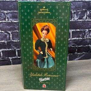 Vintage 1996 Mattel Yuletide Romance Barbie Doll Hallmark Special Edition